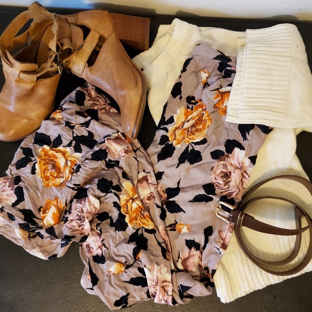 Floral Maxi Skirt